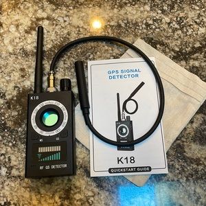 K18 Professional GPS/Anti-Spy Bug Hidden Camera RF Detector